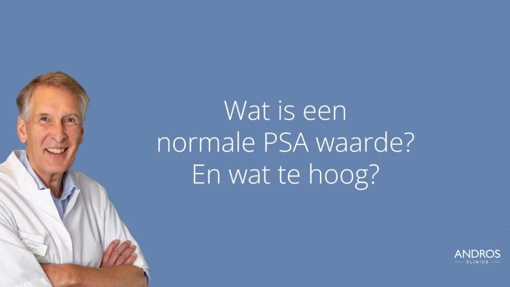 Bekijk video wat is normale PSA waarde en wat te hoog op YouTube