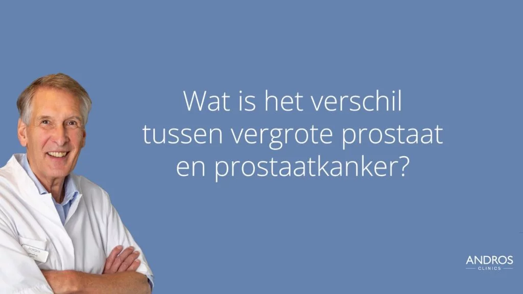 Bekijk video wat is het verschil tussen vergrote prostaat en prostaatkanker op YouTube