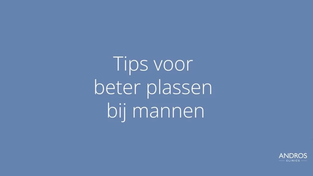 Bekijk video tips voor beter plassen bij mannen op YouTube